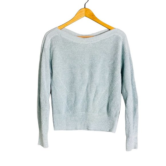 GAP Sweaters - Gap Boatneck Sweater Sz Medium Aqua Turquoise